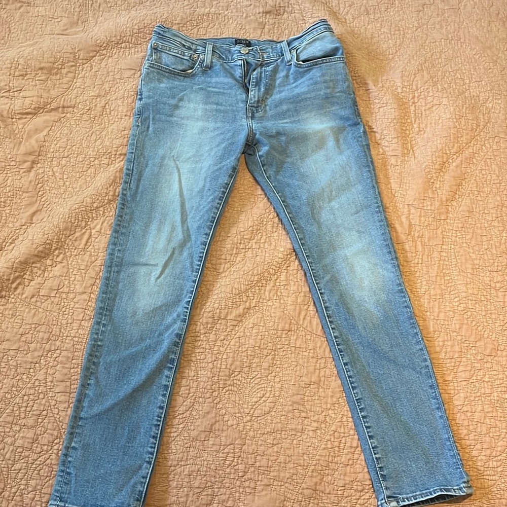 J crew flex slim light/ light wash Waist 31 and Length 30